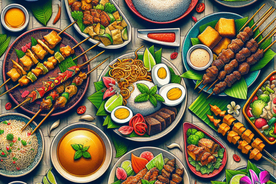 Kuliner Ikonik Indonesia: Kenali Beragam Gambar Makanan Tradisional