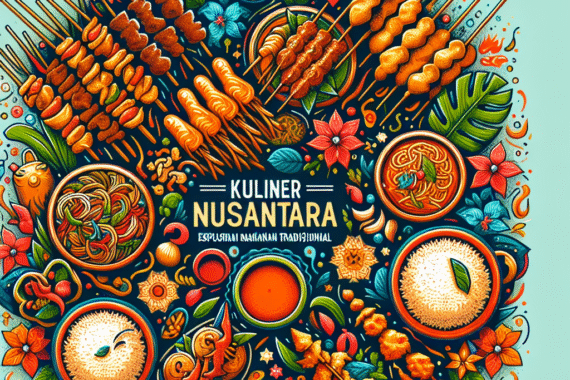 Kuliner Nusantara: Eksplorasi Poster Makanan Tradisional Indonesia melalui