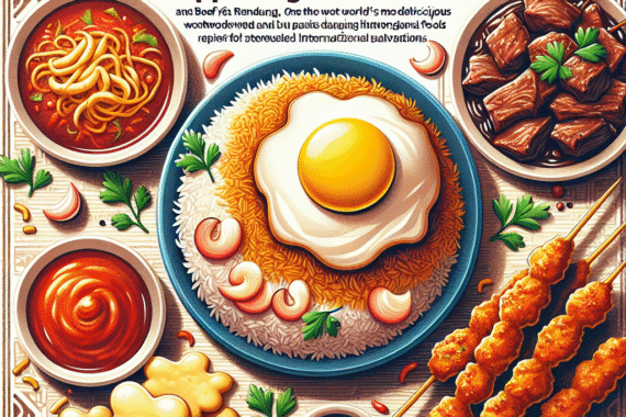 Makanan Favorit Indonesia yang Mendunia dan Menggugah Selera