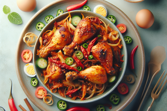 Resep Ayam Lada Hitam: Gurihnya Ayam yang Dipadu dengan Rasa Pedas yang