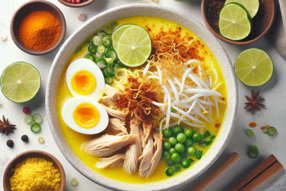 Resep Soto Lamongan Kuah Kuning Lezat Menggugah Selera